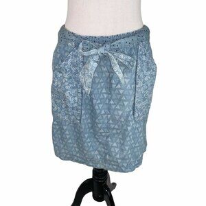 Matilda Jane Women's M Medium Mini Skirt NWT Mixed Print Style AB17345 Belt